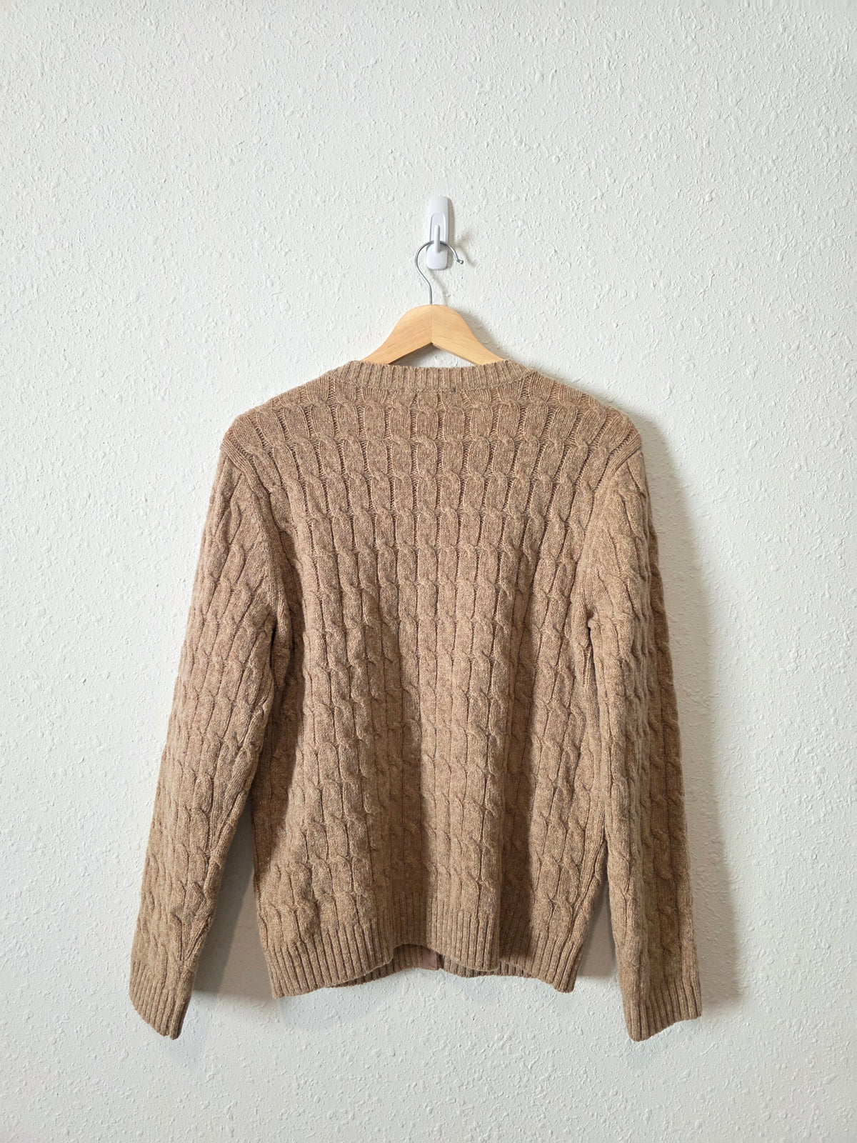 Vintage Button Up Wool Cardigan (SP)