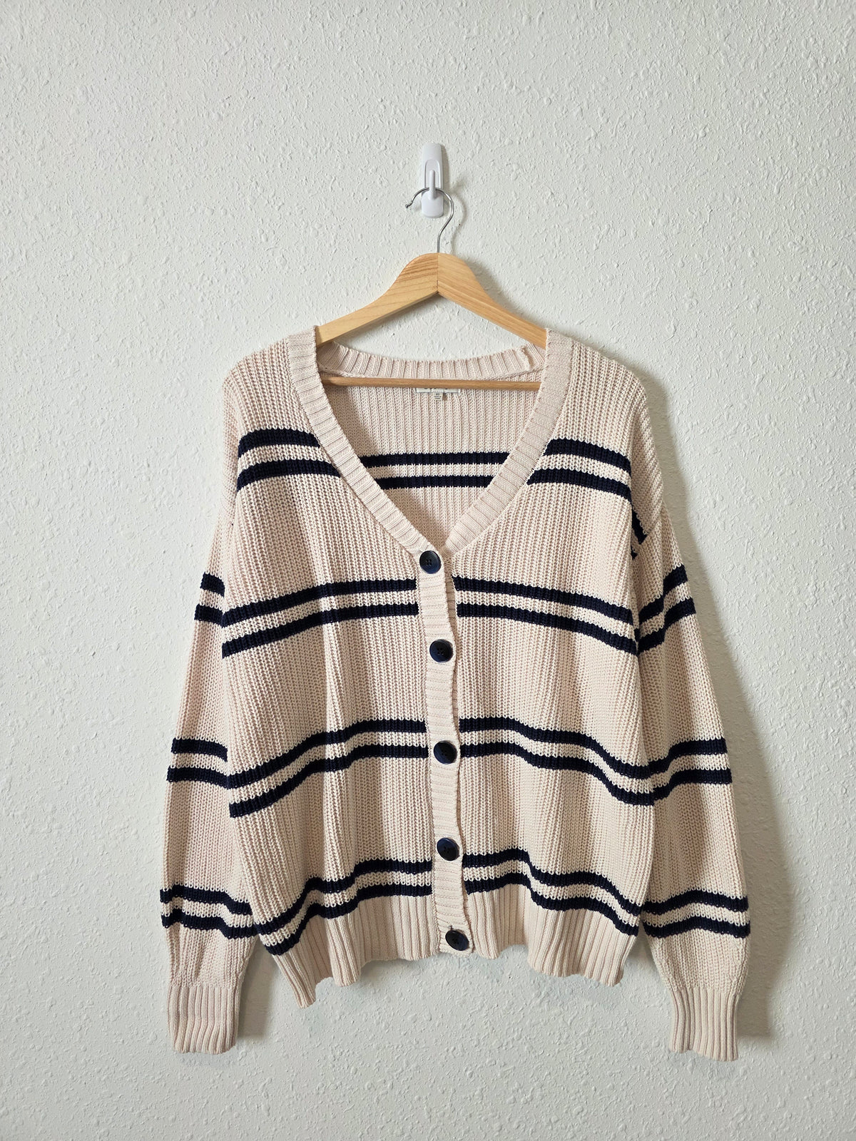 Z Supply Striped Cotton Cardigan (XS)