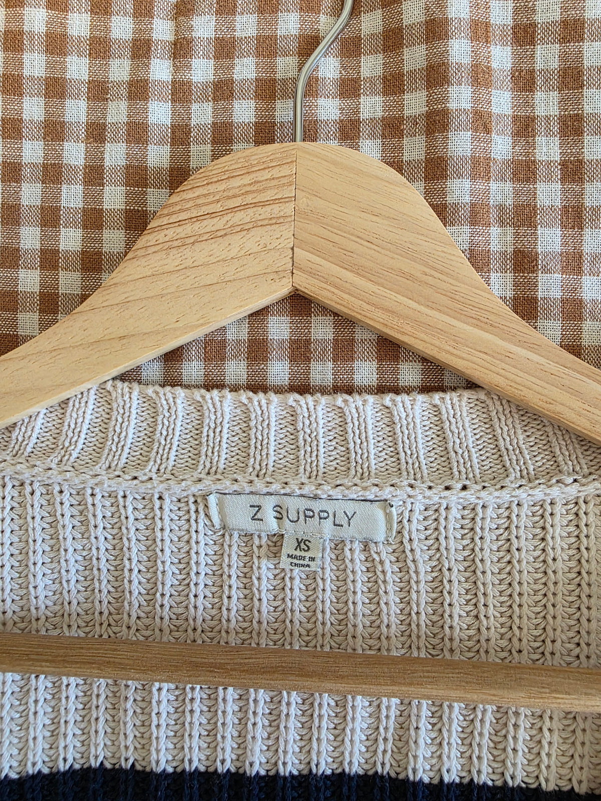 Z Supply Striped Cotton Cardigan (XS)
