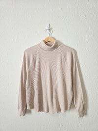 Everlane Organic Cotton Turtleneck Top (S)