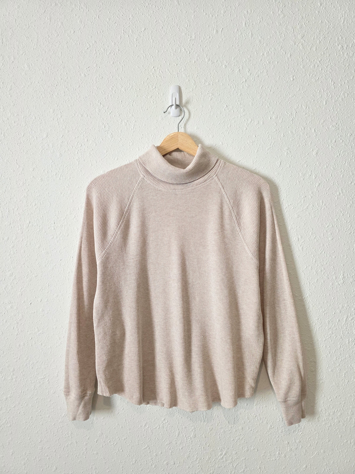 Everlane Organic Cotton Turtleneck Top (S)