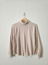 Everlane Organic Cotton Turtleneck Top (S)