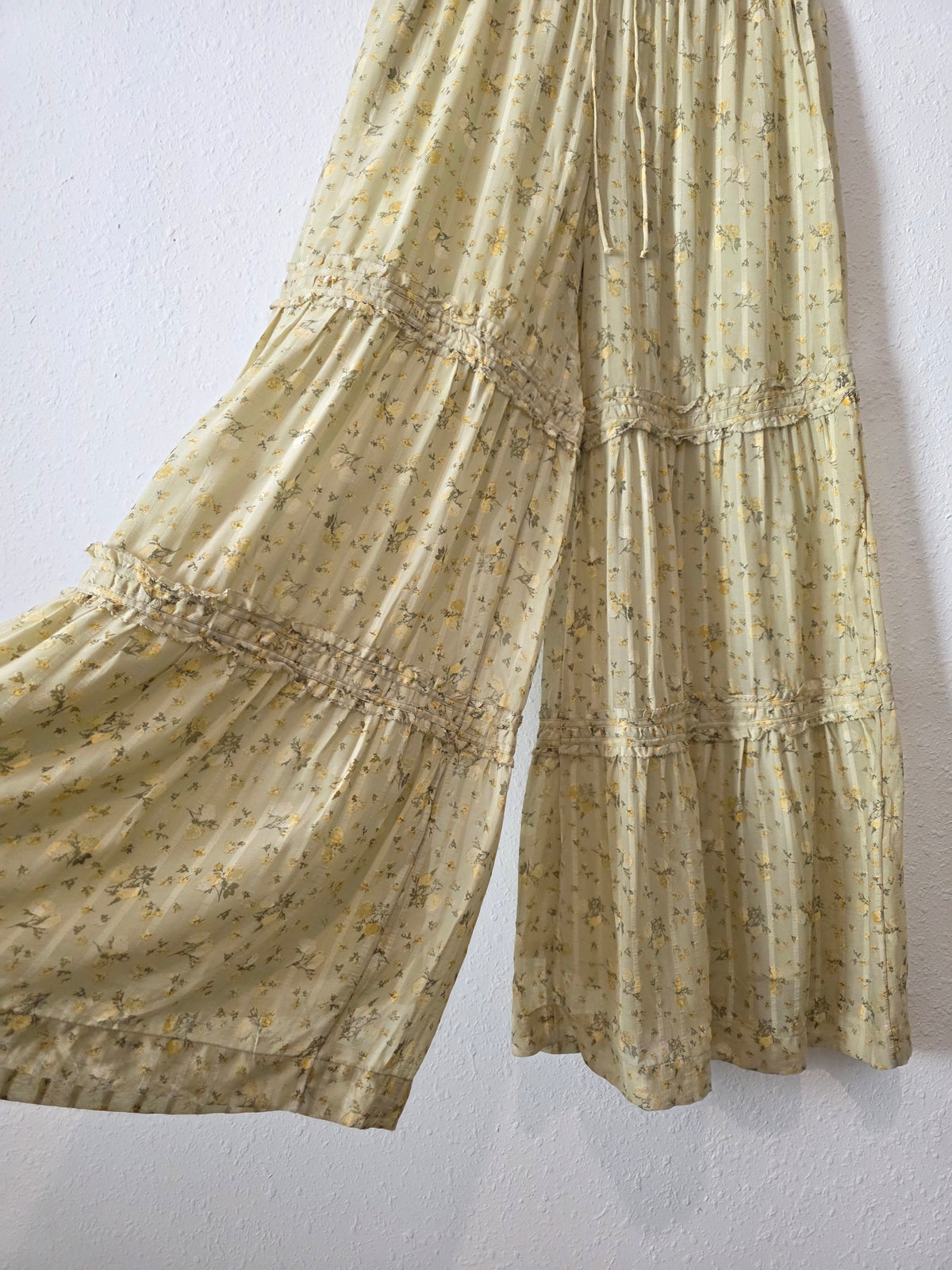 NEW Free People Floral Wide Leg Pants (S)