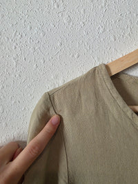 Not Perfect Linen Midi Dress (XS)