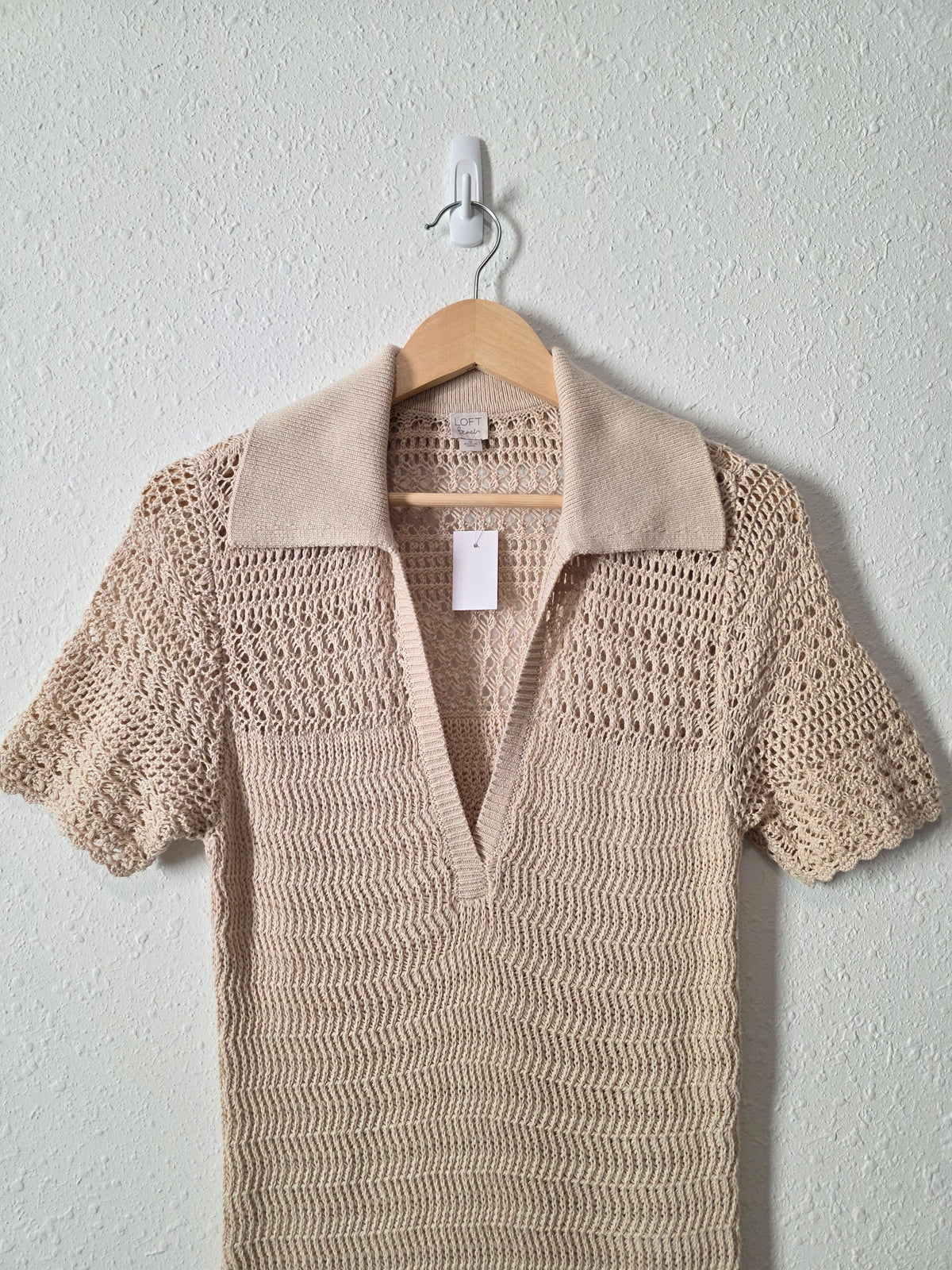 NEW Loft Beach Crochet Maxi Dress (M)