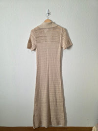NEW Loft Beach Crochet Maxi Dress (M)