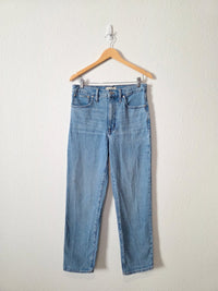 Madewell Perfect Vintage Straight Jeans (29)