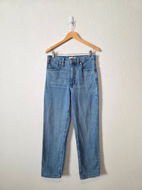 Madewell Perfect Vintage Straight Jeans (29)