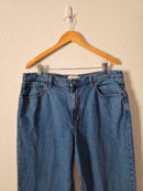 Abercrombie High Rise Loose Jeans (33/16)