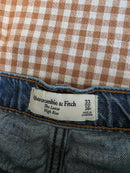 Abercrombie High Rise Loose Jeans (33/16)