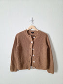 Shaker Stitch Button Front Sweater (SP)