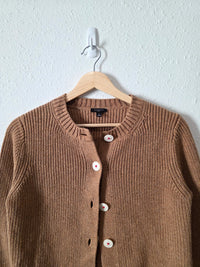 Shaker Stitch Button Front Sweater (SP)