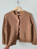 Shaker Stitch Button Front Sweater (SP)