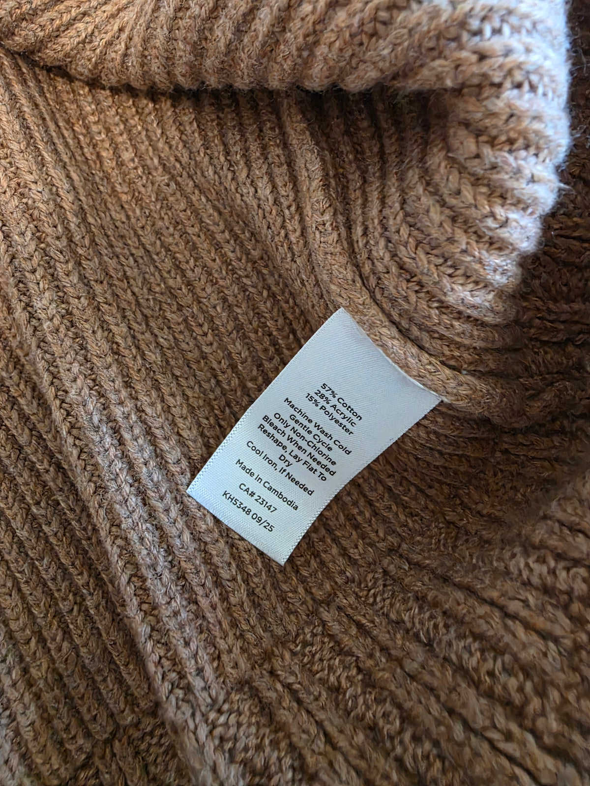 Shaker Stitch Button Front Sweater (SP)