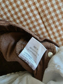 Aaron & Amber Brown Corduroy Barrel Jeans (L)