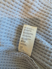 NEW Free People Waffle Thermal Tee (L)