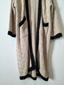 Sadie & Sage Long Knit Cardigan (L)