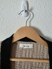 Sadie & Sage Long Knit Cardigan (L)