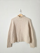Vintage Wool Blend Turtleneck Sweater (L)