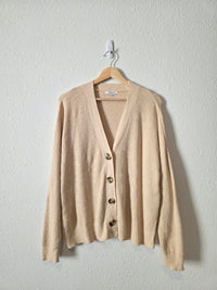 Madewell Oatmeal Textured Cardigan (M)