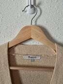 Madewell Oatmeal Textured Cardigan (M)