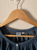 Gap Puff Sleeve Denim Top (M)