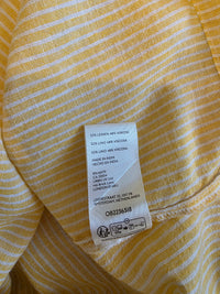 Anthropologie Striped Puff Sleeve Top (L/XL)