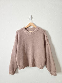 Abercrombie Chenille Knit Sweater (M)