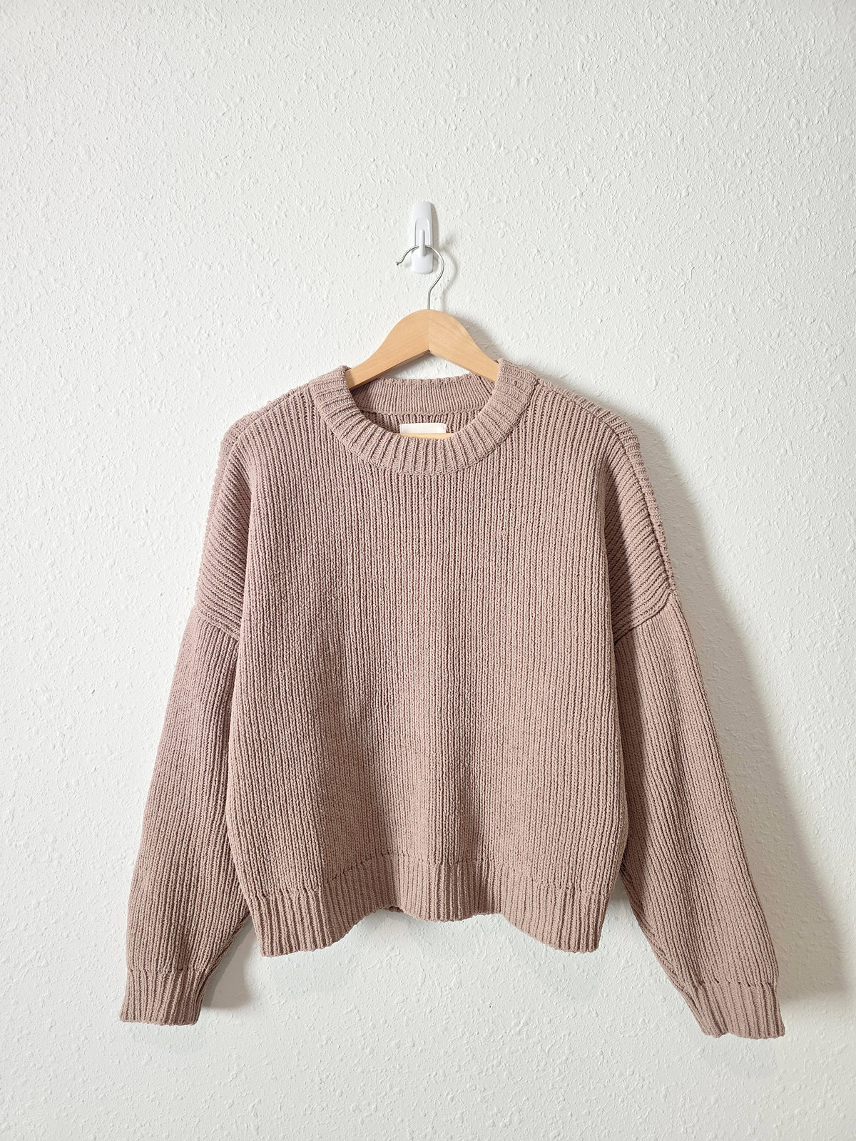 Abercrombie Chenille Knit Sweater (M)
