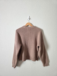 Abercrombie Chenille Knit Sweater (M)