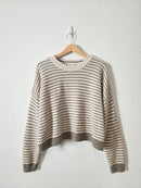 Splendid Striped Crewneck Sweater (XL)