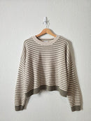 Splendid Striped Crewneck Sweater (XL)