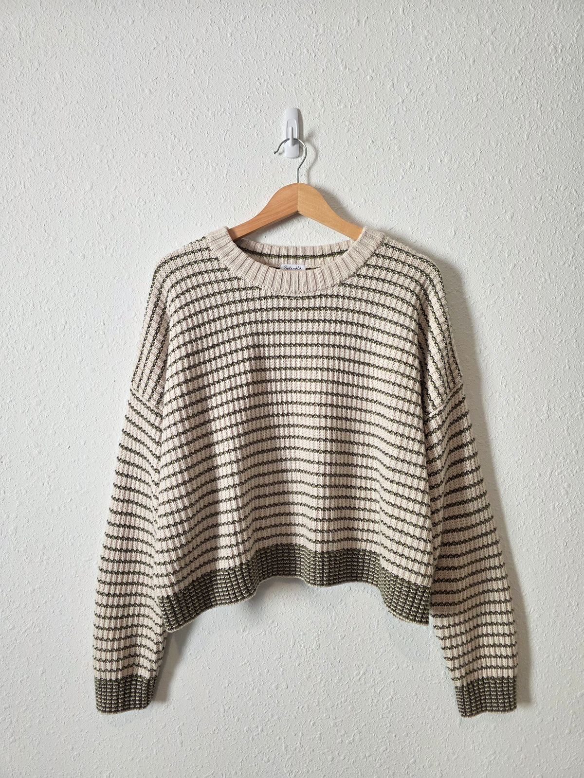 Splendid Striped Crewneck Sweater (XL)