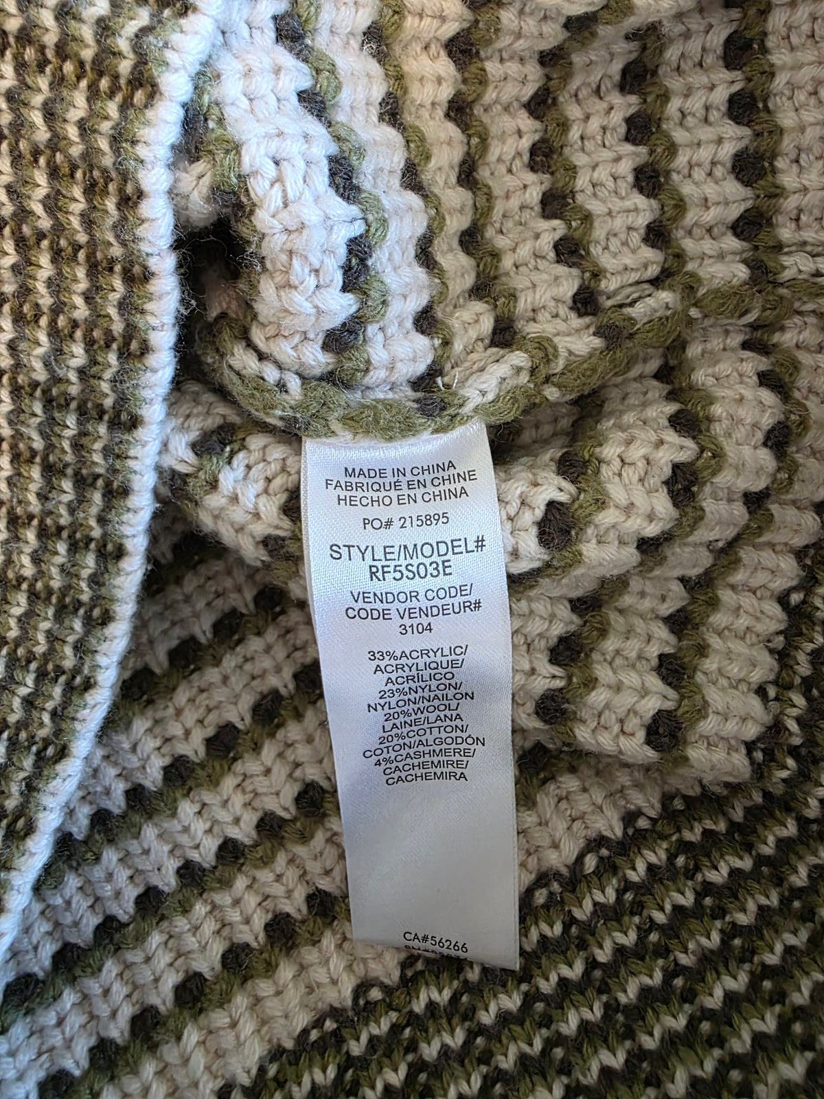 Splendid Striped Crewneck Sweater (XL)