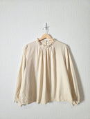 Grade & Gather Corduroy Button Back Top (M)