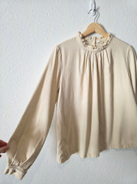 Grade & Gather Corduroy Button Back Top (M)