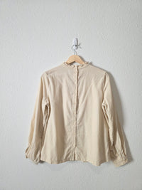 Grade & Gather Corduroy Button Back Top (M)