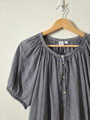Gap Gingham Puff Sleeve Top (M)