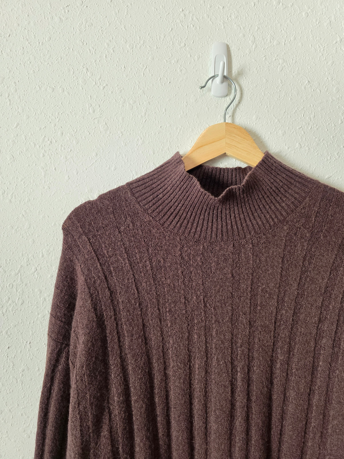 J.Crew Brown Mockneck Sweater (XL)