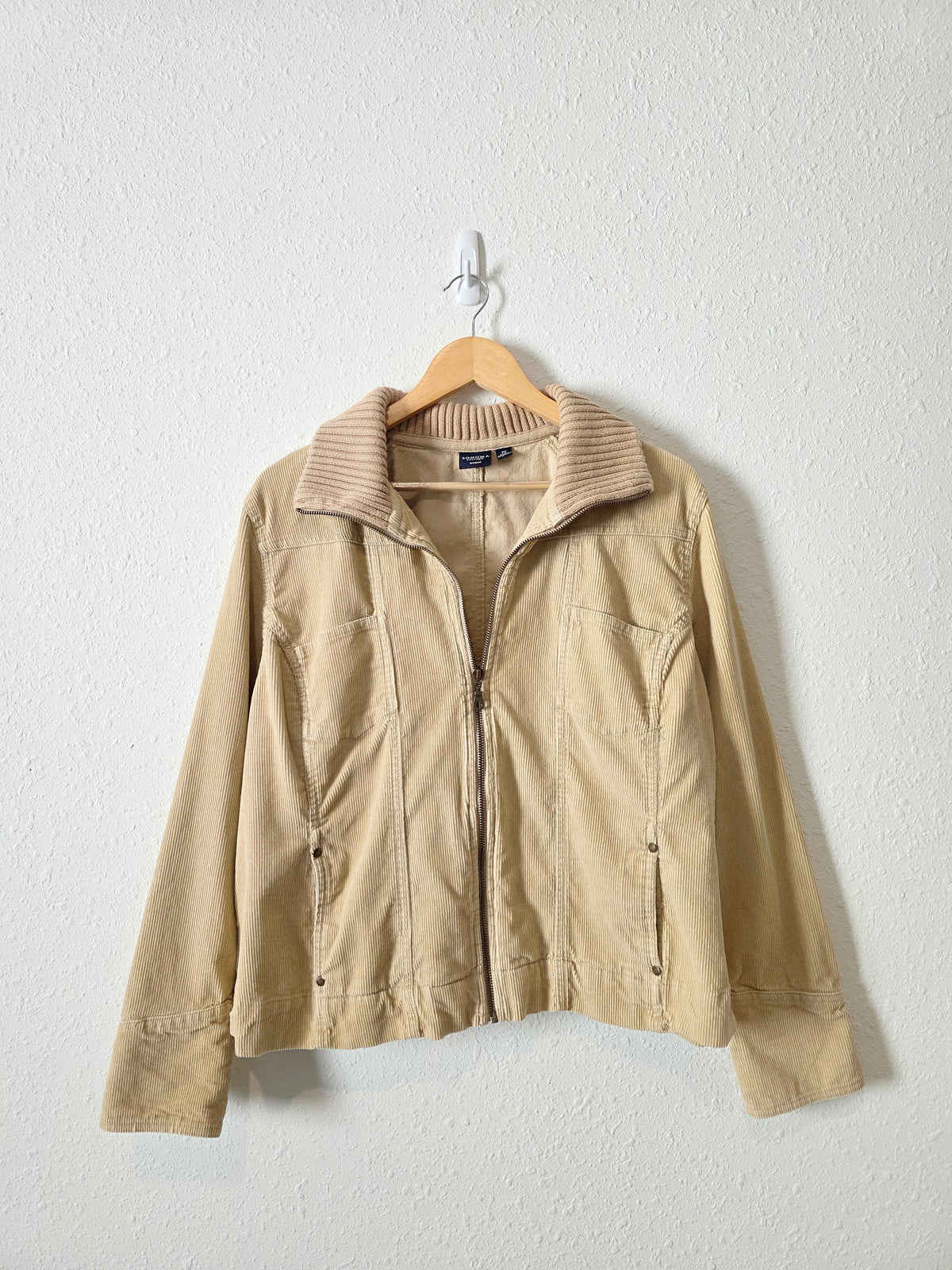 Vintage Corduroy Zip Up Jacket (2X)