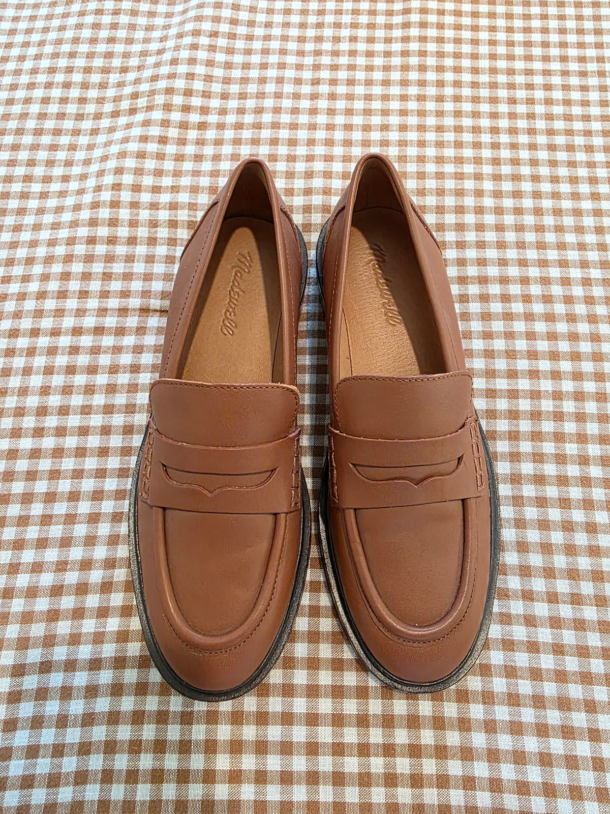Madewell Brown Leather Loafers (7.5)