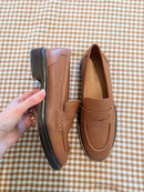 Madewell Brown Leather Loafers (7.5)