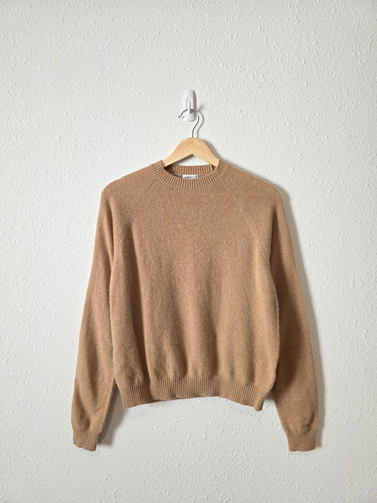 Minnierose Cashmere Crew Sweater (S)
