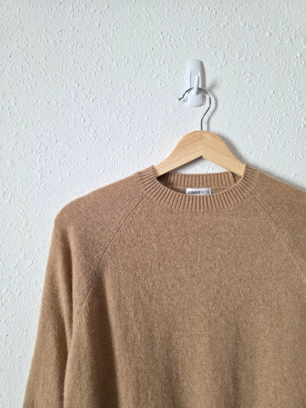 Minnierose Cashmere Crew Sweater (S)