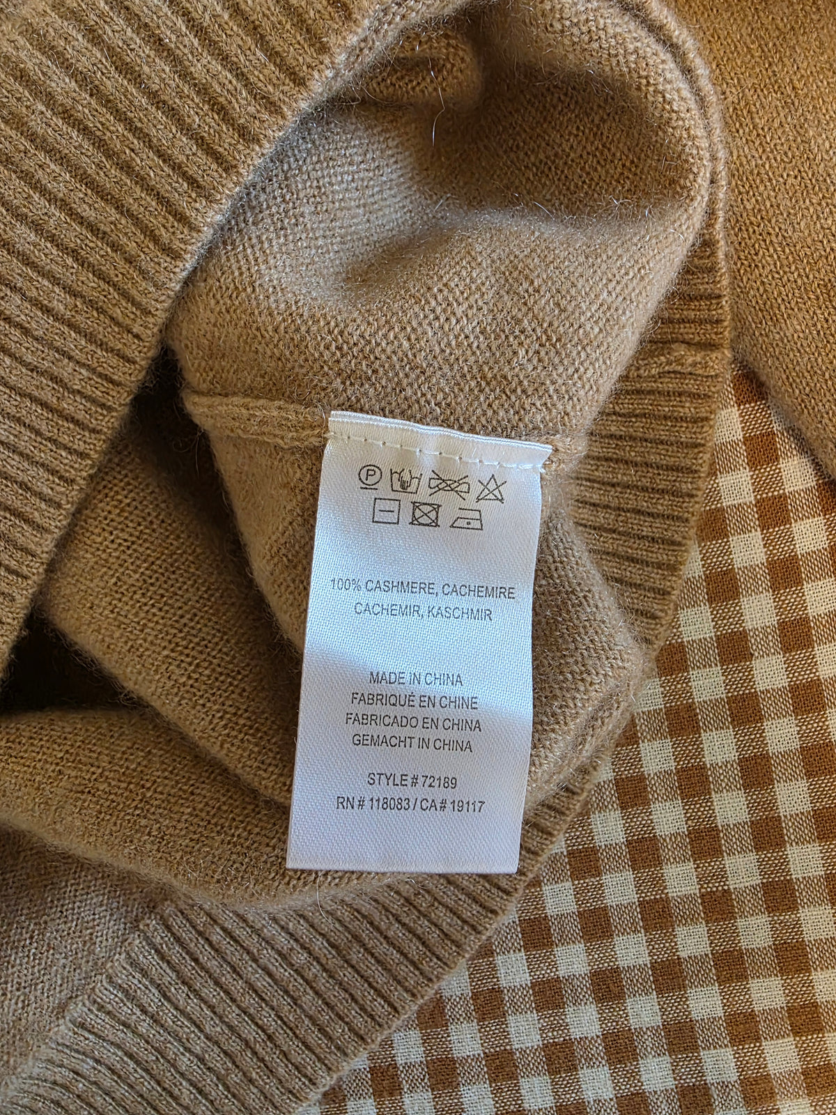 Minnierose Cashmere Crew Sweater (S)