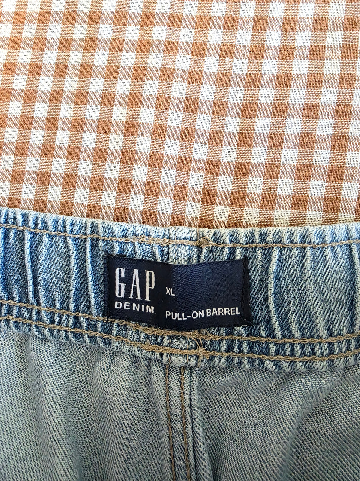 Gap Pull On Barrel Jeans (XL)