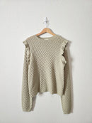 Rylee + Cru Honeycomb Sweater (M)
