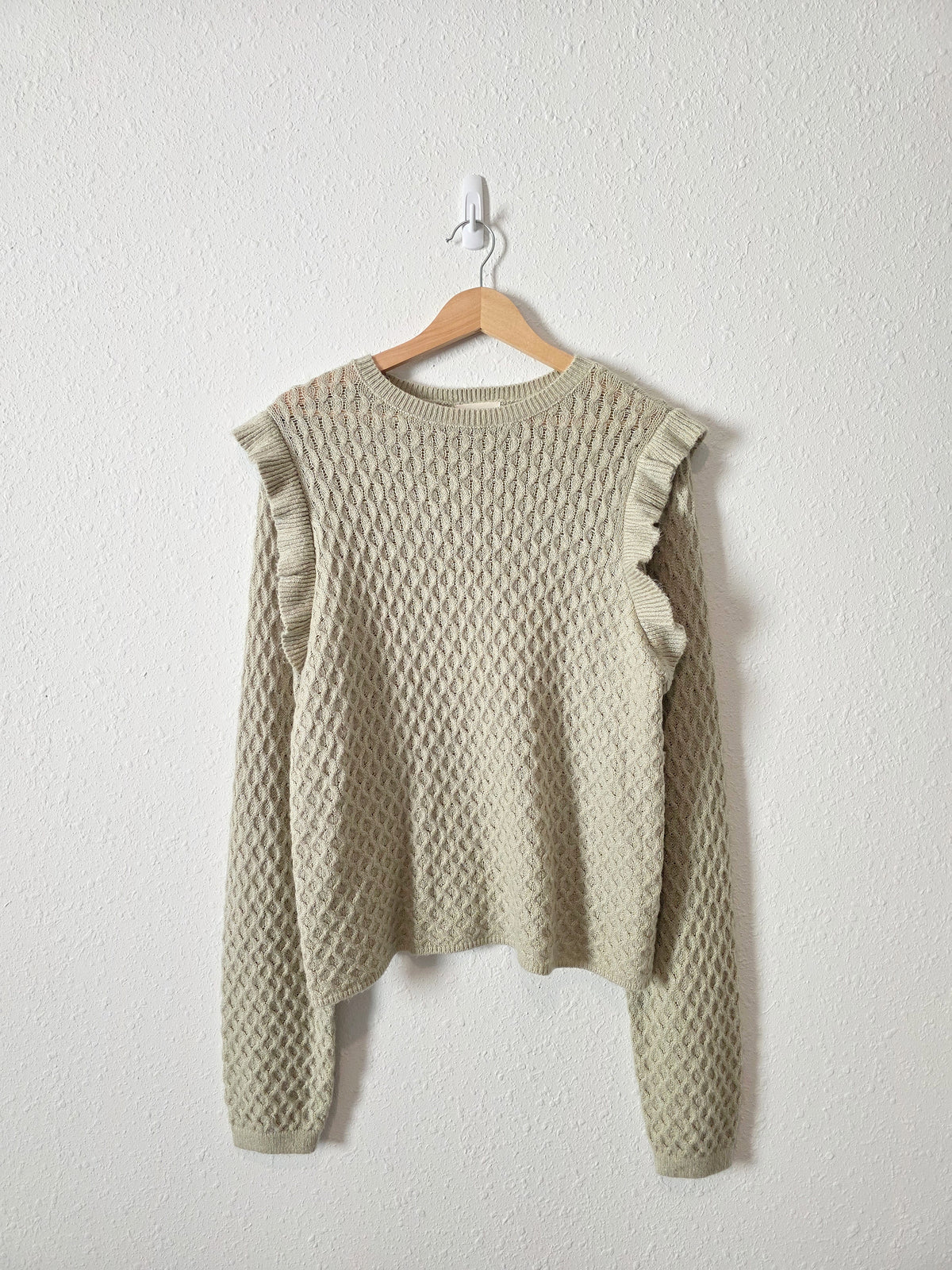 Rylee + Cru Honeycomb Sweater (M)