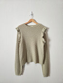 Rylee + Cru Honeycomb Sweater (M)