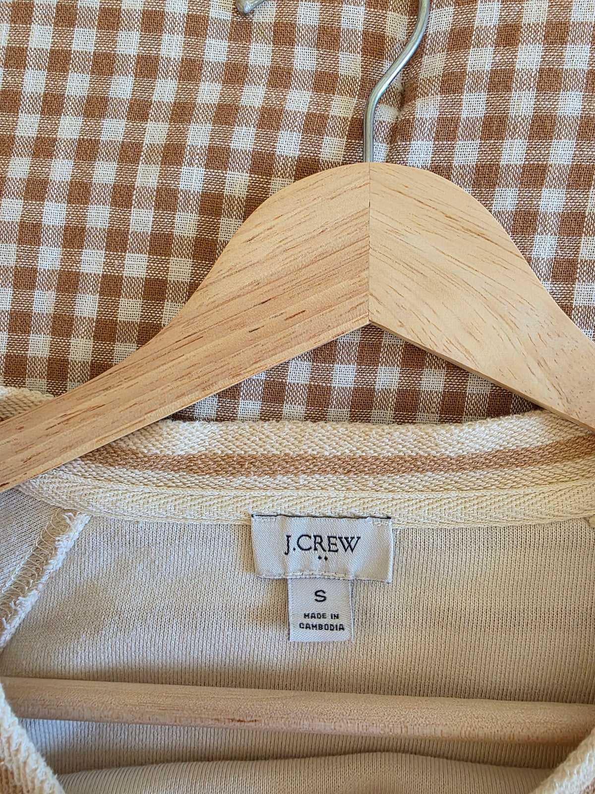 J.Crew Striped Cotton Crewneck Tee (S)